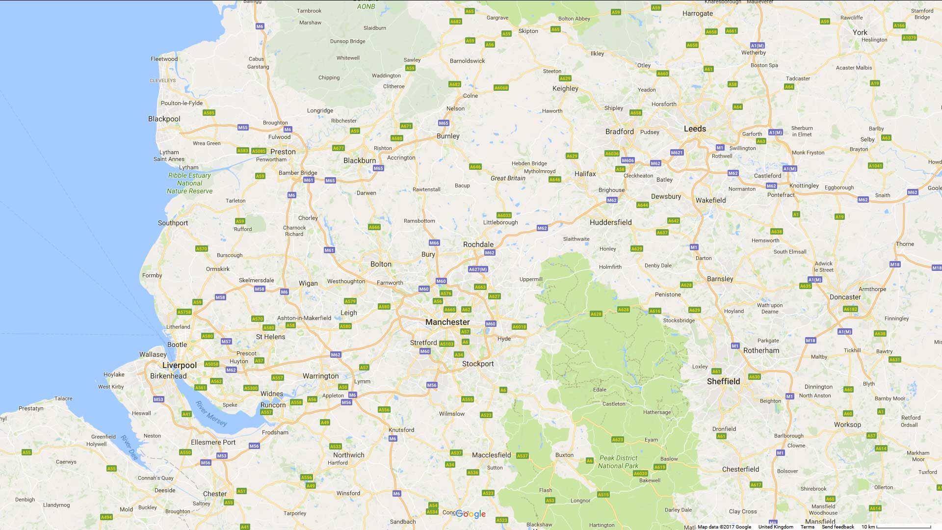 Map showing Church Street Dental Practice